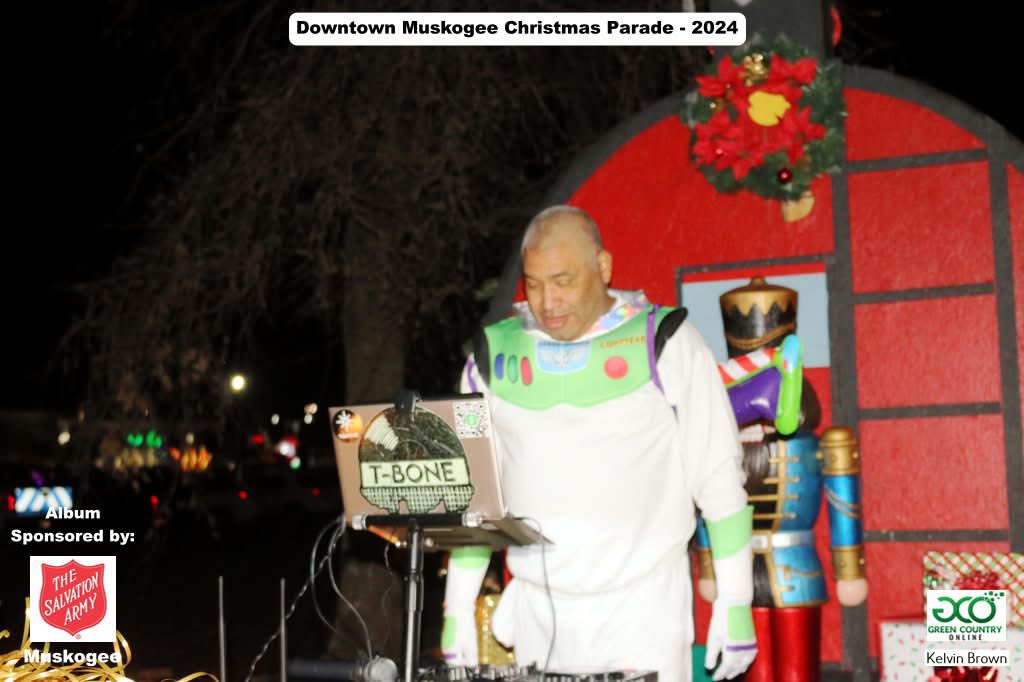 deeteebizz's tweet photo. 2024 Muskogee Christmas Parade dressed as Buzz Light Year….To infinity and beyond!!!! #DJTBoneEntertainment https://t.co/yg5FCbIuUk