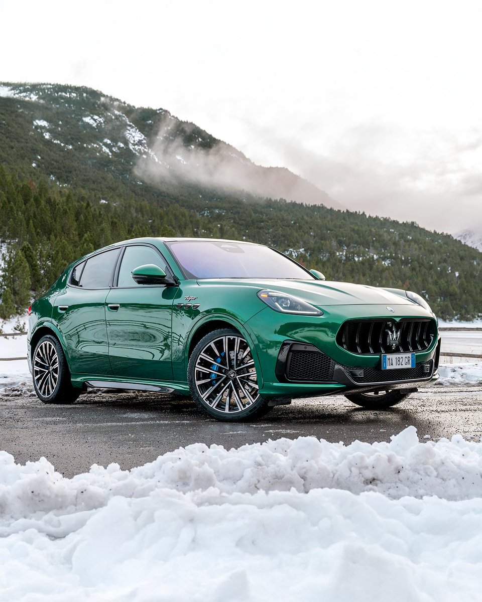 Make them green with envy. ​
#MaseratiGrecale #Maserati
