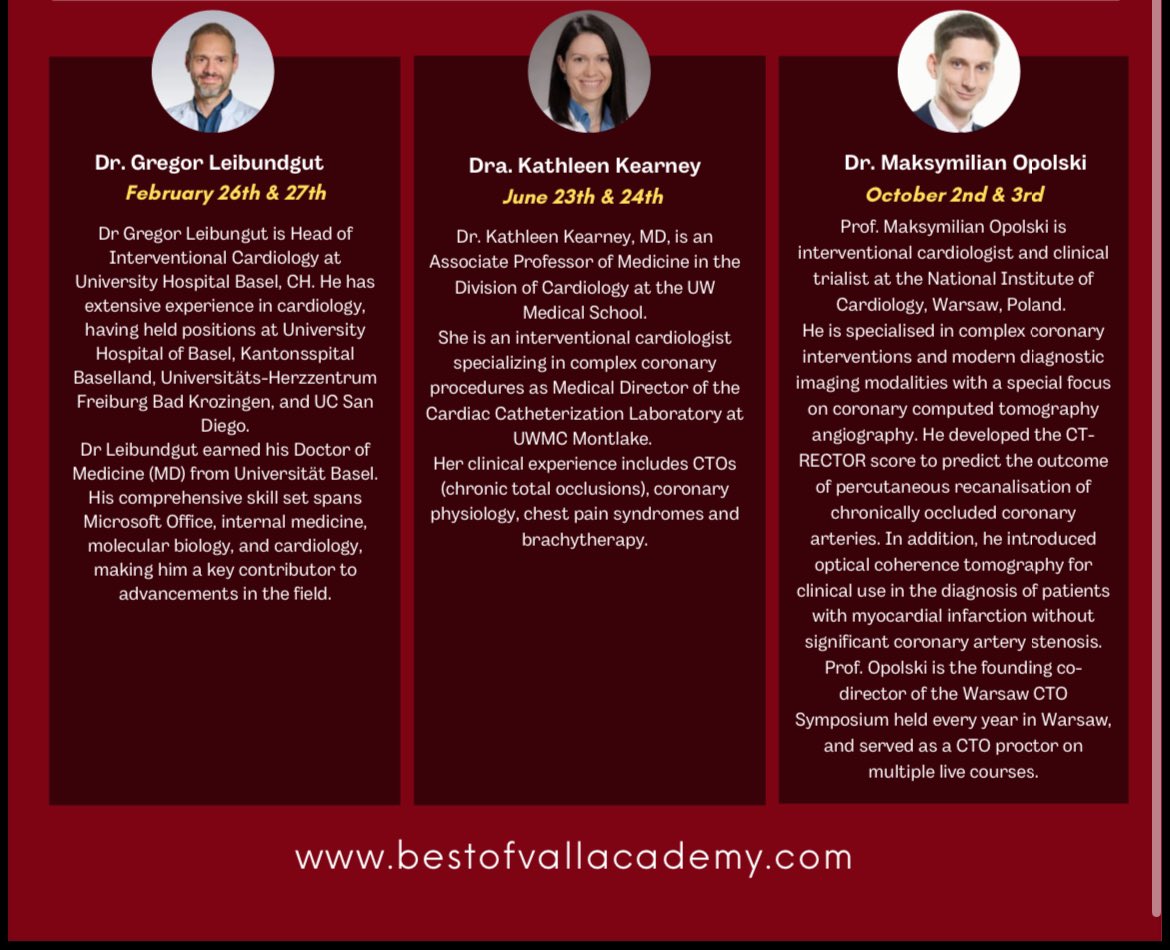 Ignacio J. Amat (@ignamatsant) on Twitter photo VALL’ACADEMY 2025…8th Edition!!
Hands-on #CTO #CHIP workshop in Valladolid w the greatest worldwide operators:
<a href="/SwissCTOCHIP/">SwissCTOCHIP</a> Gregor
<a href="/KateKearney4/">Kate Kearney</a>
<a href="/OpolskiMP/">Maksymilian Opolski</a>
<a href="/sjorge4/">Jorge Sanz Sánchez</a>
<a href="/Carlos_Cortes_V/">Carlos Cortés</a>
👉Register online here (limited sports because quality goes first):
bestofvallacademy.com/event-details/… VALL’ACADEMY 2025…8th Edition!!
Hands-on #CTO #CHIP workshop in Valladolid w the greatest worldwide operators:
<a href="/SwissCTOCHIP/">SwissCTOCHIP</a> Gregor
<a href="/KateKearney4/">Kate Kearney</a>
<a href="/OpolskiMP/">Maksymilian Opolski</a>
<a href="/sjorge4/">Jorge Sanz Sánchez</a>
<a href="/Carlos_Cortes_V/">Carlos Cortés</a>
👉Register online here (limited sports because quality goes first):
bestofvallacademy.com/event-details/…