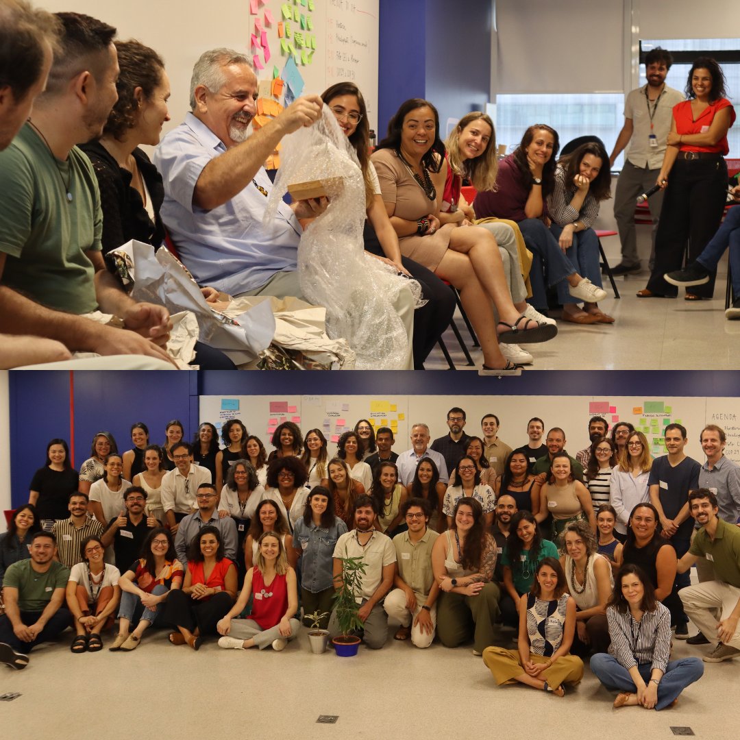 🌎✨ Na semana passada, reunimos nossa equipe na Assembleia do FGVces, um momento ideal para celebrarmos todo o trabalho realizado ao longo dos últimos meses e renovarmos as expectativas para o próximo ano. Que 2025 nos traga ainda mais espaços de formação e construção coletiva!