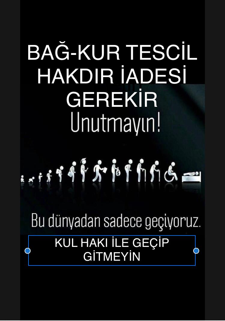 Vergi ve oda kaydı olduğu halde Bagkur tescil ssk tarafından yapılmamıştır verilmeyen hak vardır adalet  #Bagkurtescilmagdurlari #Bagkur #Prim #İhya