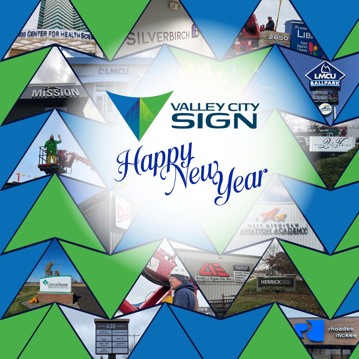 ValleyCitySign's tweet image. Happy New Year to everyone from our team at Valley City Sign. We can't wait to see what exciting things the next year brings us! We will be closed on New Year's Day (1/1) in observance of the holiday &amp;amp; will reopen the following day (1/2). Hope you all have a wonderful New Year!