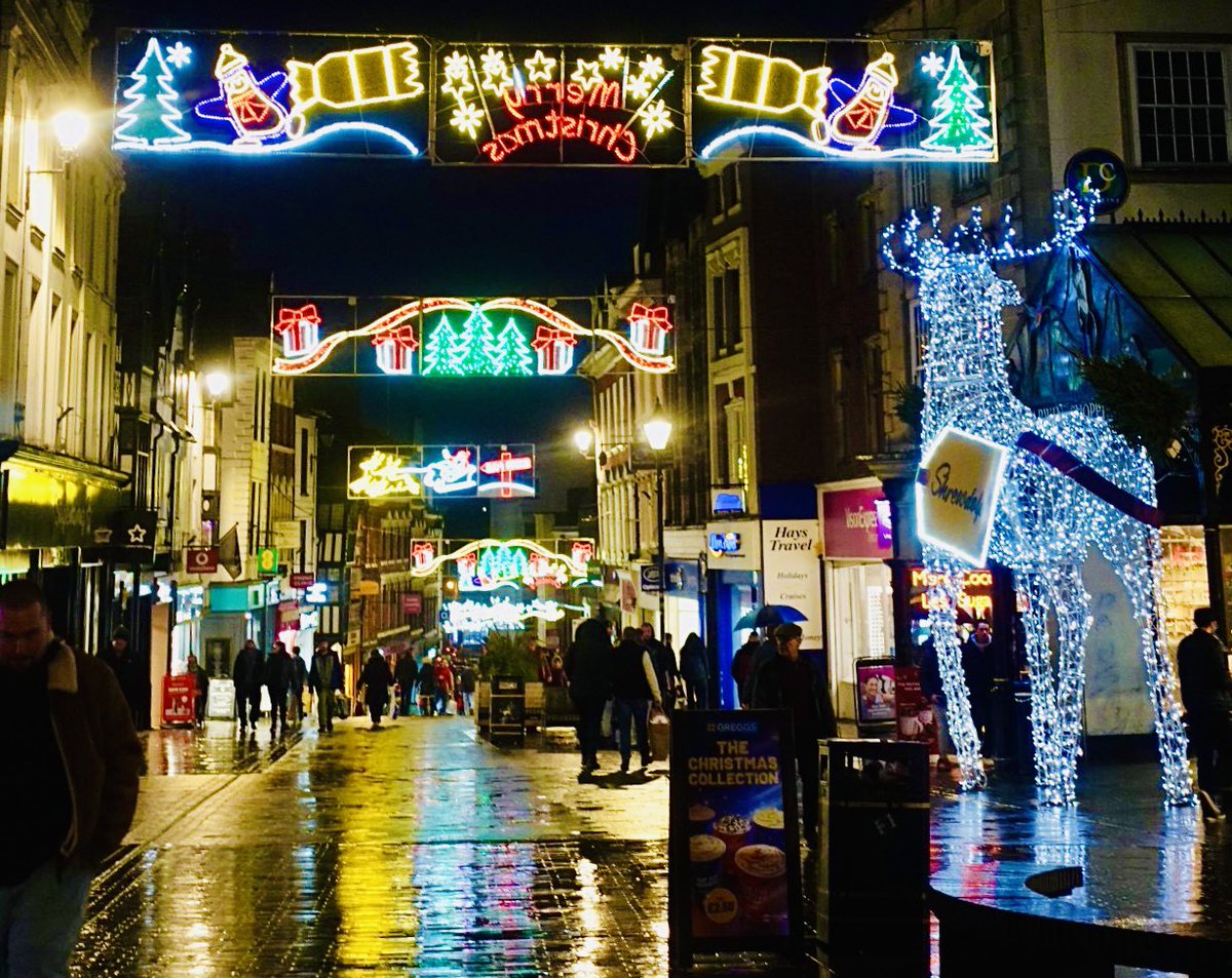 Merry Christmas from #Shrewsbury