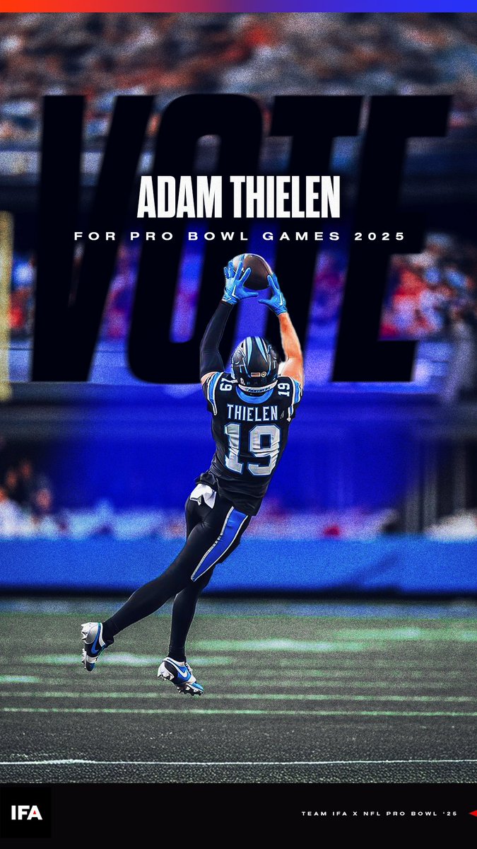 🚨 DOUBLE #ProBowlVote DAY🚨

Repost to vote for <a href="/athielen19/">Adam Thielen</a>  #MakeItKnown