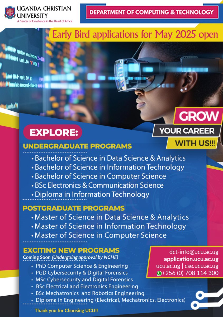 UCU Computing, Engineering, Data Science, Robotics tweet media