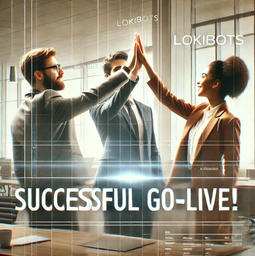 lokibots's tweet photo. 🚀 Another Exciting Milestone! 🚀

LokiBots' Conversational AI solution, OneLoki, has been successfully deployed through our strategic partner, #ZingHR, for a Core Investment Company (CIC) offering full-stack financial services to customers. 🌟 https://t.co/oSK0zW4TcL