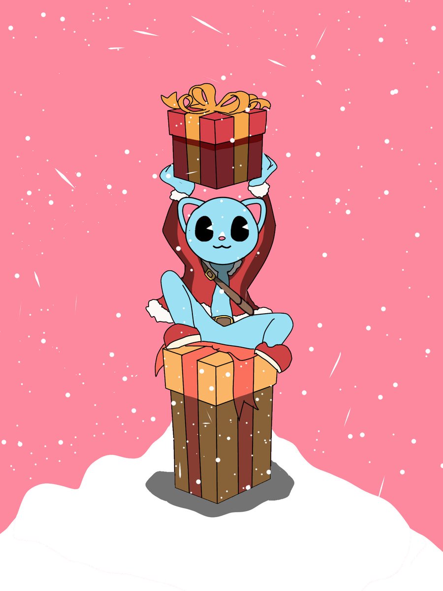 Havilah_west's tweet photo. Merry #BOOPmas everyone!!
From @theBOOPcat and meeeโค
Thought I do something nice for $BOOP
Art completed https://t.co/89lN8cr2CF