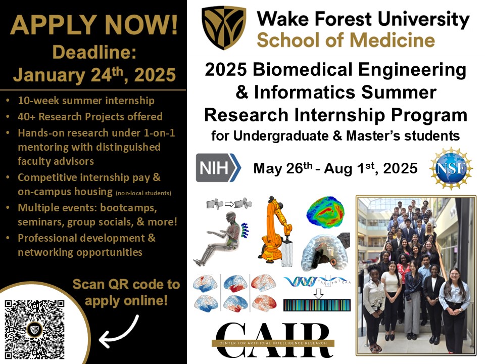 📣 Calling all Undergrads &amp; Masters students 📣
1⃣ month left to apply for our Summer Internship Program‼️ Dive into 10 weeks of hands-on experience - internship pay &amp; housing included! 👏 
Don't miss out on this unforgettable experience &amp; apply now ➡️rb.gy/1uum04 #REU
