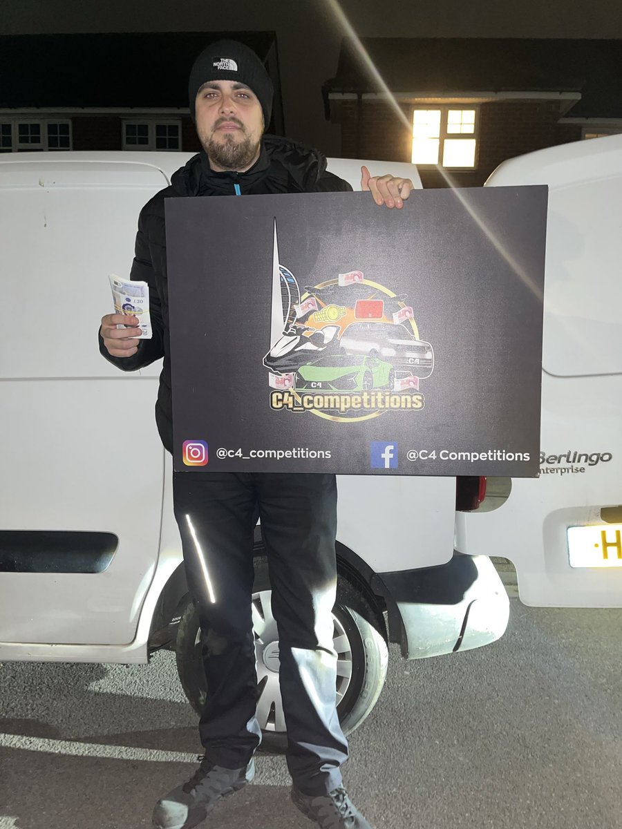 boam_river's tweet photo. Well done Ben parker 

You have won £1k tax free cash 💰💰

Ben had 4 tickets £6.36 spent and won £1000 https://t.co/YRmrMBUnMj
