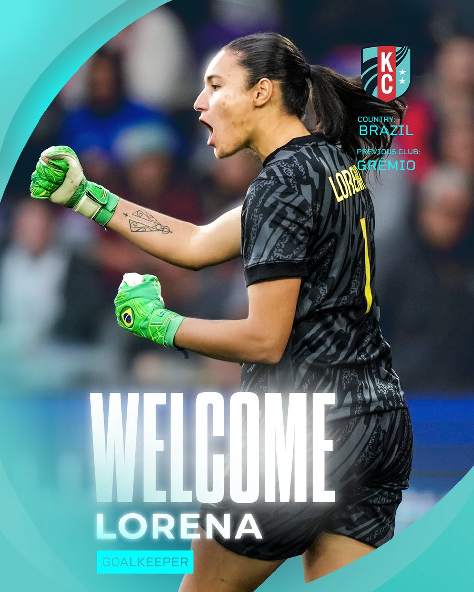 thekccurrent's tweet photo. Chat is this real? We’ve added another Brazilian to the roster 🇧🇷

Welcome to #KCBABY Lorena! https://t.co/EehBkoWnZW