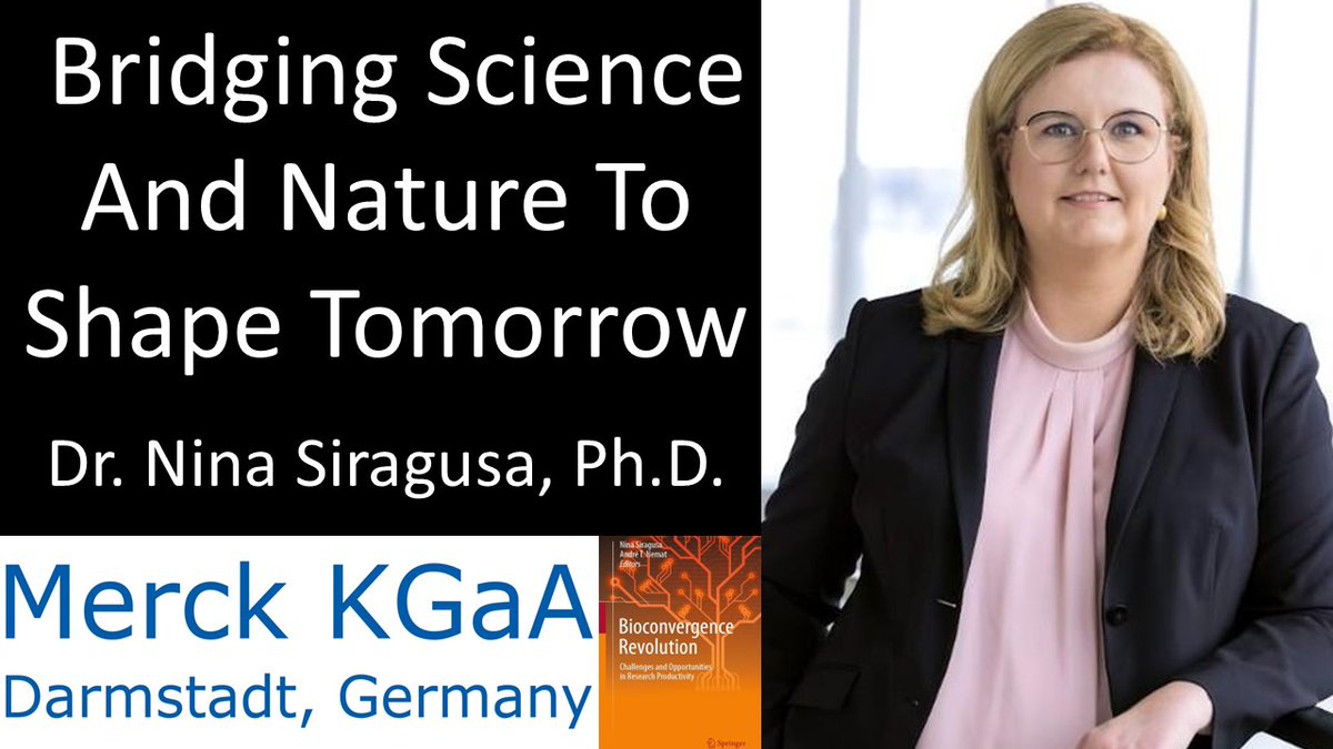 ProgressPotent1's tweet photo. Bioconvergence - Bridging Science And Nature To Shape Tomorrow - Dr. Nina Siragusa, Ph.D. - Merck KGaA Darmstadt, Germany @EMDGroup @ProgressPotent1 #NinaSiragusa #MerckGroup #Darmstadt #Bioconvergence #Ethics #Collaboration #Fungi #NaturalProducts #Biomimicry #AI #DrugDiscovery #Bioremediation #TranslationalMedicine #SmartManufacturing #DigitalTwins #Supermind #MIT #ResearchFunding #Israel #STEM #Innovation #Science #Technology #Research #ProgressPotentialAndPossibilities #IraPastor #Podcast - https://t.co/JlTM9Kvv6D