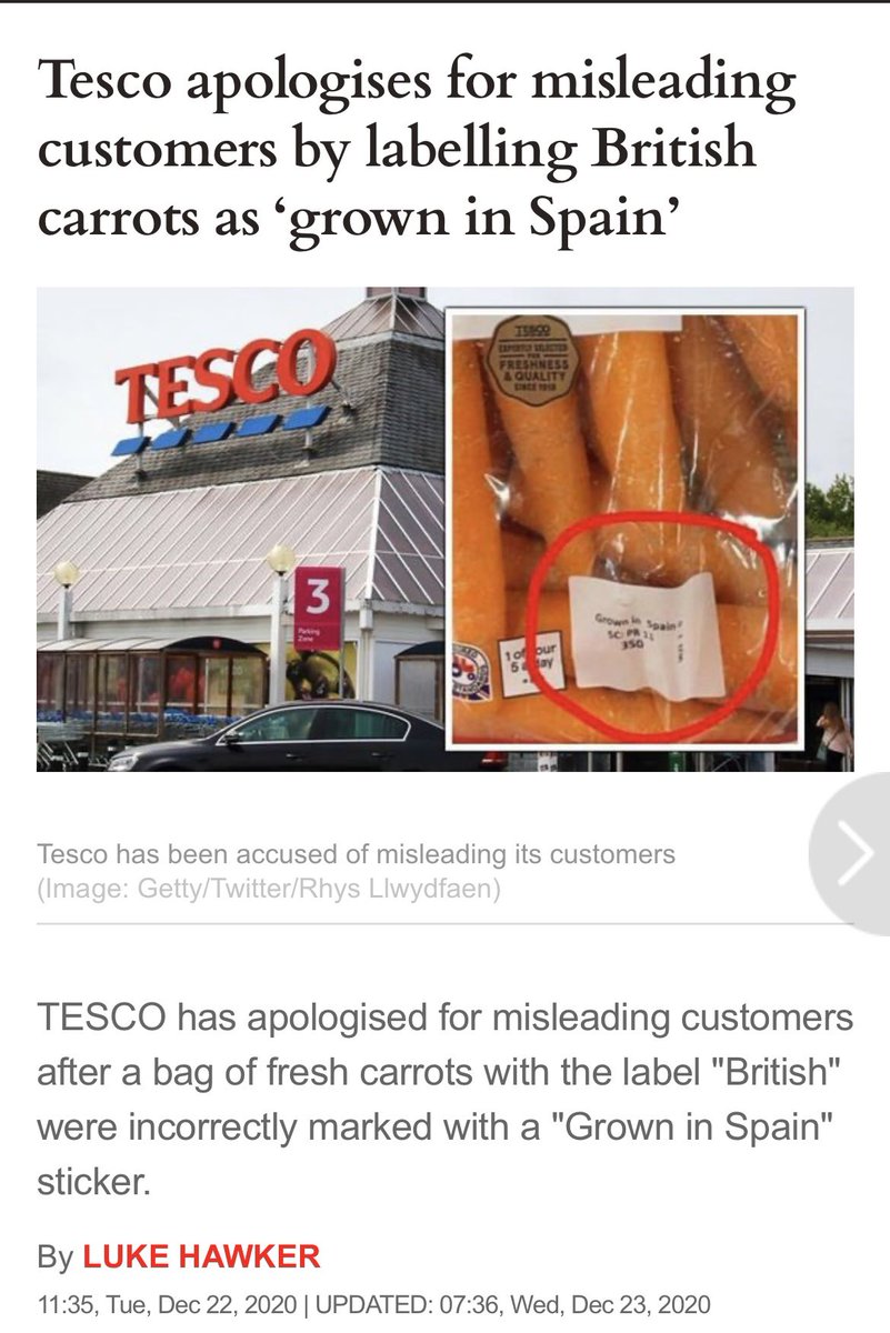 robmc100's tweet photo. @EUflagmafia @Tesco Do your research 🥱 https://t.co/k9LsTNU3OQ