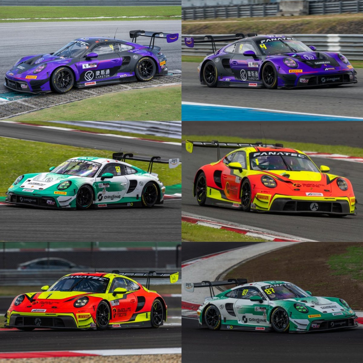 Jeff69cpl's tweet image. #Porsche with customer teams #OrigineMotorsport 🇨🇳 and #AbsoluteRacing 🇭🇰 set a new record in #GTWorldChAsia this 2024 of Most Overall wins by a Manufacturer in a season with 6️⃣

🥇🇲🇾 R1 - #4
🥇🇹🇭 R2 - #4
🥇🇯🇵 Fuji R1 - #87
🥇🇯🇵 Fuji R2 - #1
🥇🇨🇳 R1 - #1
🥇🇨🇳 R2 - #87

#911GT3R