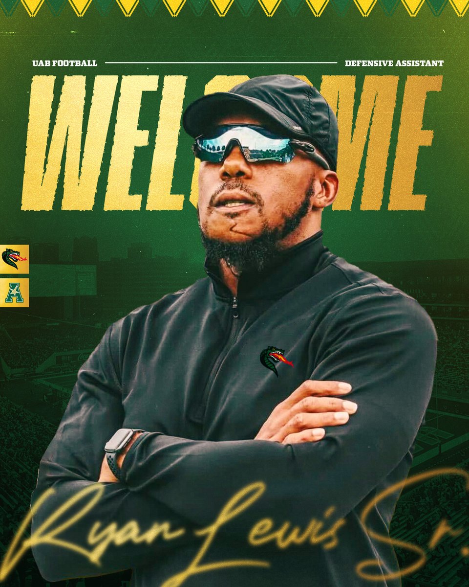 𝐖𝐄𝐋𝐂𝐎𝐌𝐄 𝐂𝐎𝐀𝐂𝐇 𝐋𝐄𝐖𝐈𝐒‼️

Trent Dilfer adds former Alabama State DC Ryan Lewis Sr. to his defensive staff. Join us in welcoming Coach Lewis!

🔗: bit.ly/3DvYXEq

#WinAsOne