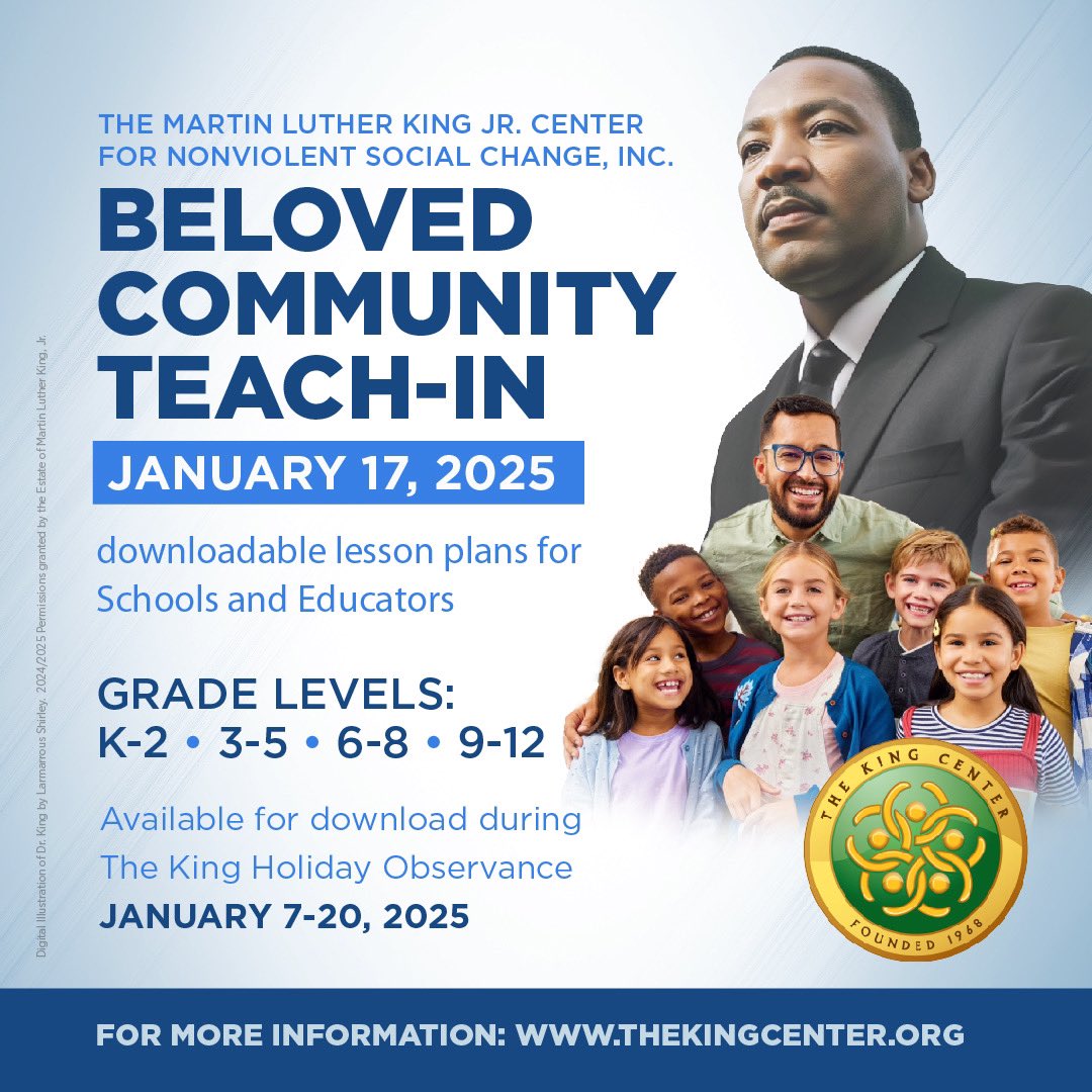 BerniceKing's tweet photo. Register for in-person (#Atlanta) and virtual #MLKDay #KingHoliday events: https://t.co/Ibe29qKrJA
#MLKNow #TodayWithMLK #MLK #CorettaScottKing https://t.co/m20rStwD5T