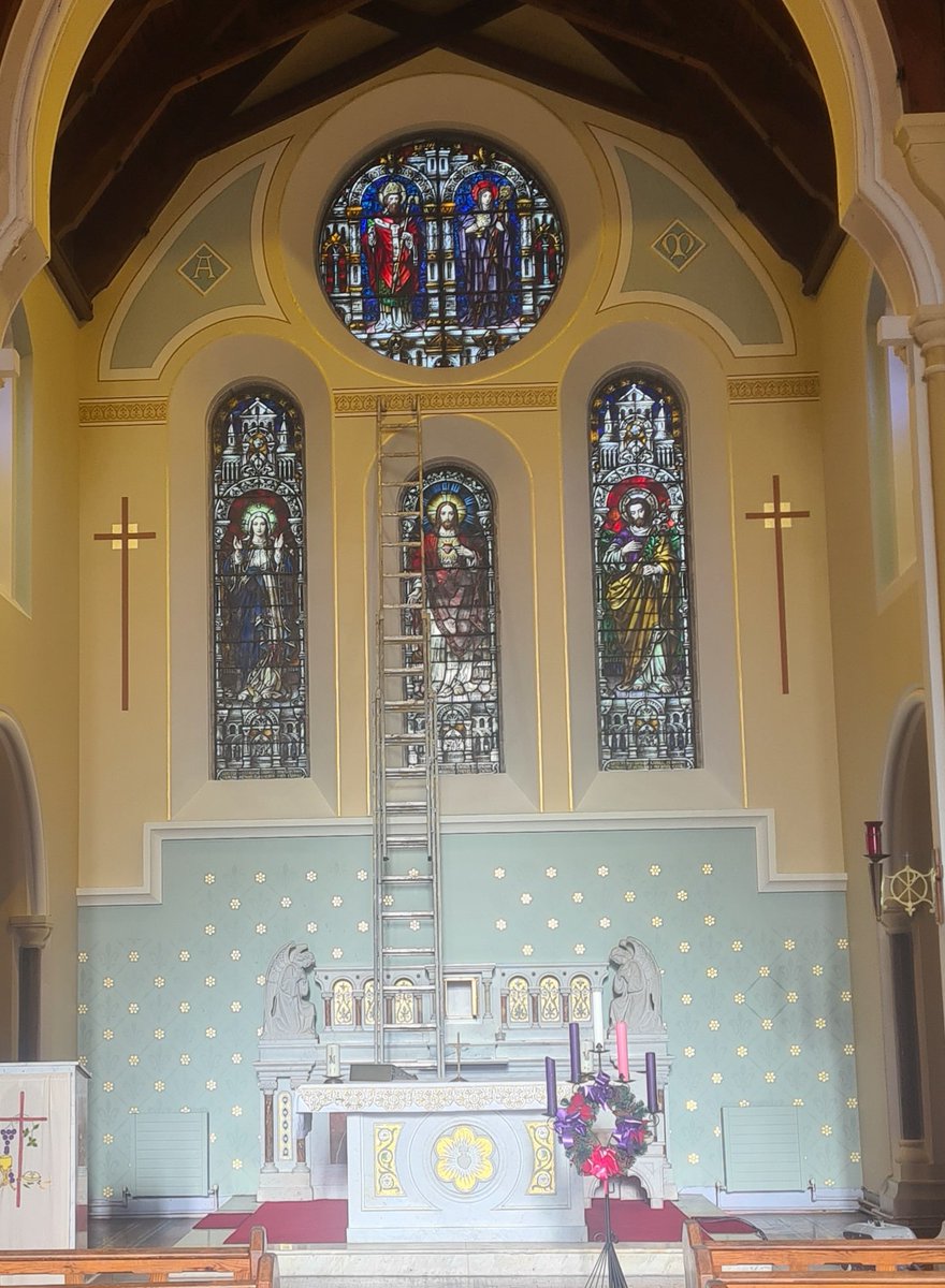 Work in progress, Dec.'23 and new decorative scheme Dec'24