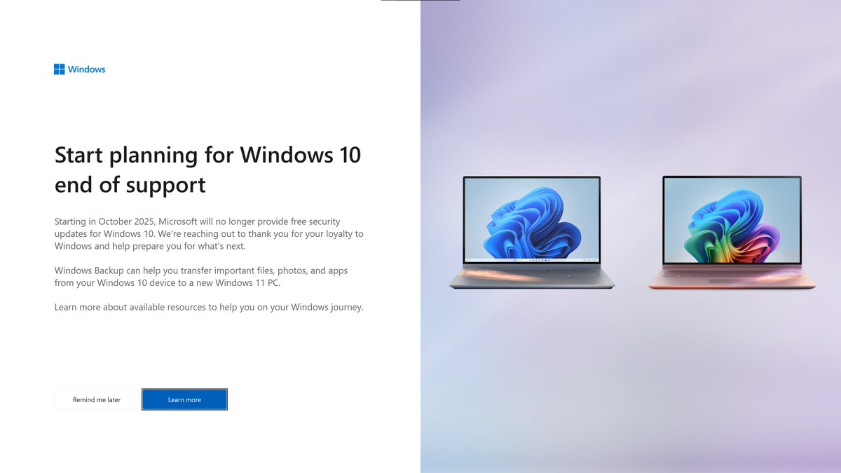Wtf_Badger's tweet photo. Dear Windows, 

Kindly fuck off. -someone who's not going to upgrade to your shitty OS https://t.co/igtT9okHtI