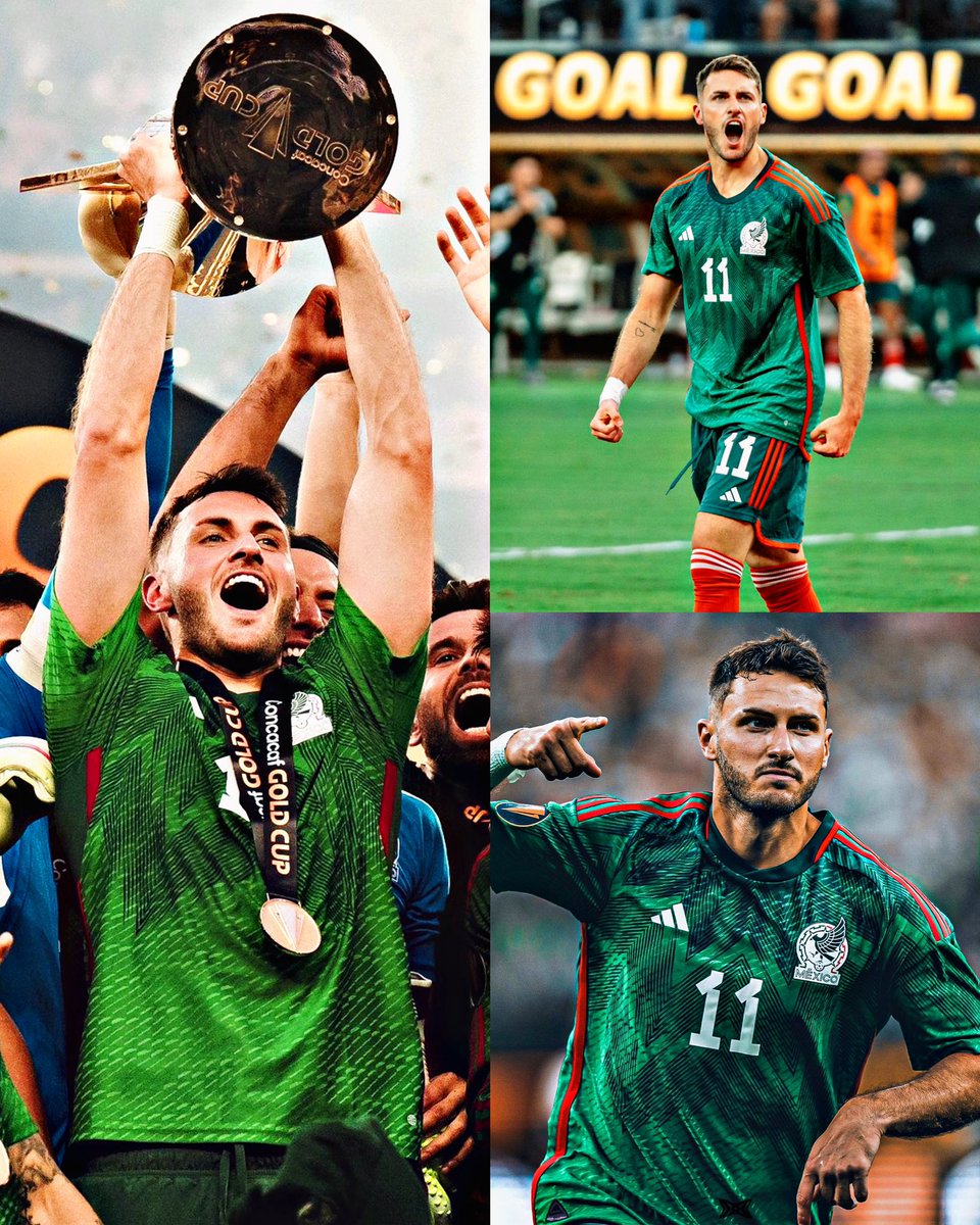 “I like to dream big, and I’ve always said it, I’m not afraid of saying that I will try to be a World Cup champion with Mexico. 

Yes, it’s not easy but I like to dream big”. 

– Santiago Gimenez on his ambitions with the Mexican National Team for the World Cup. 🇲🇽🏆