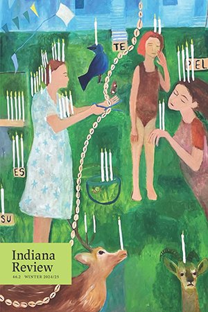 IndianaReview's tweet image. Cover reveal! We&apos;re so pumped to have this piece by Nereida Garcia Ferraz on our next issue, due out in early January!
