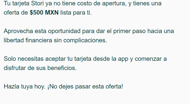 Okarin001's tweet photo. @mi_stori no es queja pero deberían revisar su sistema al ofrecer promociones, hace 10 dias me llego la oferta para adquirir su tarjeta sin costo, pero al  realizar el proceso me marca que debo realizar un deposito. https://t.co/guINkzZjlN