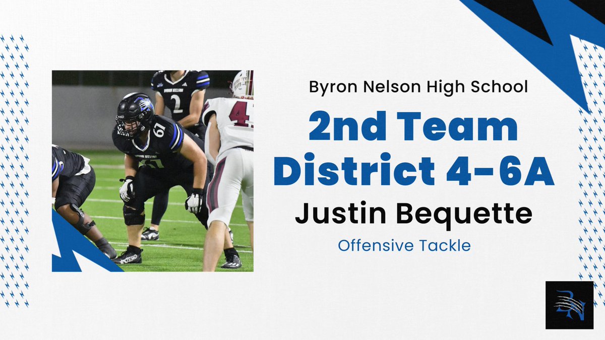 JustinBequette's tweet photo. Grateful to receive 2nd Team All District honors at Offensive Tackle. #wWw

@Ram_Hart @GarrettTEvans @coachwoodward @BNHSFOOTBALL09 https://t.co/53PbbCc0MB