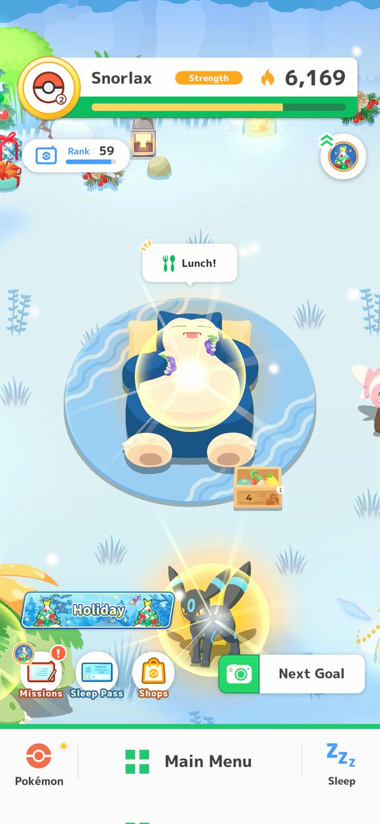 Foxxifye's tweet image. So i uh. I got a shiny snorlax 😬
@PokemonSleep