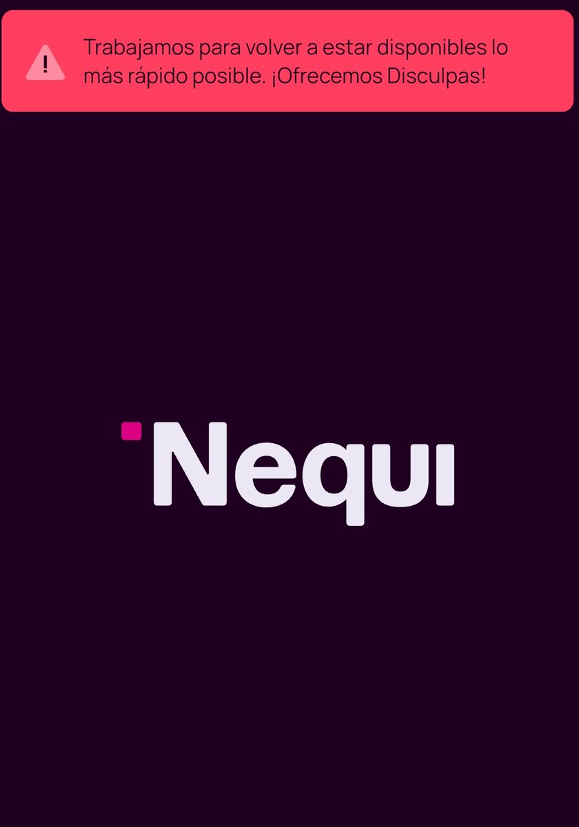 TL_SebConcorde's tweet photo. @Nequi ofrecemos disculpas... Todo el año ofreciendo disculpas y nada de bien servicio.   Último año con ustedes, pésimo todo. https://t.co/UvMB0g9NT1