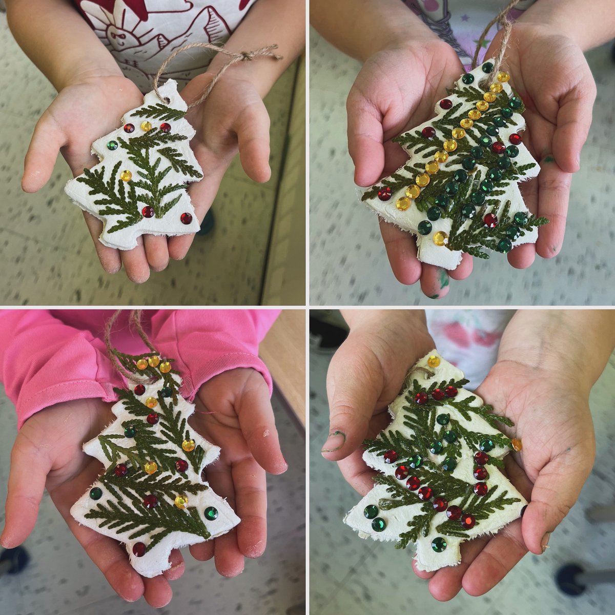 Our students made these lovely clay tree ornaments. They were so excited to take them home to gift to their families. ❤️

<a href="/LordStrath_LDSB/">Lord Strathcona PS</a>