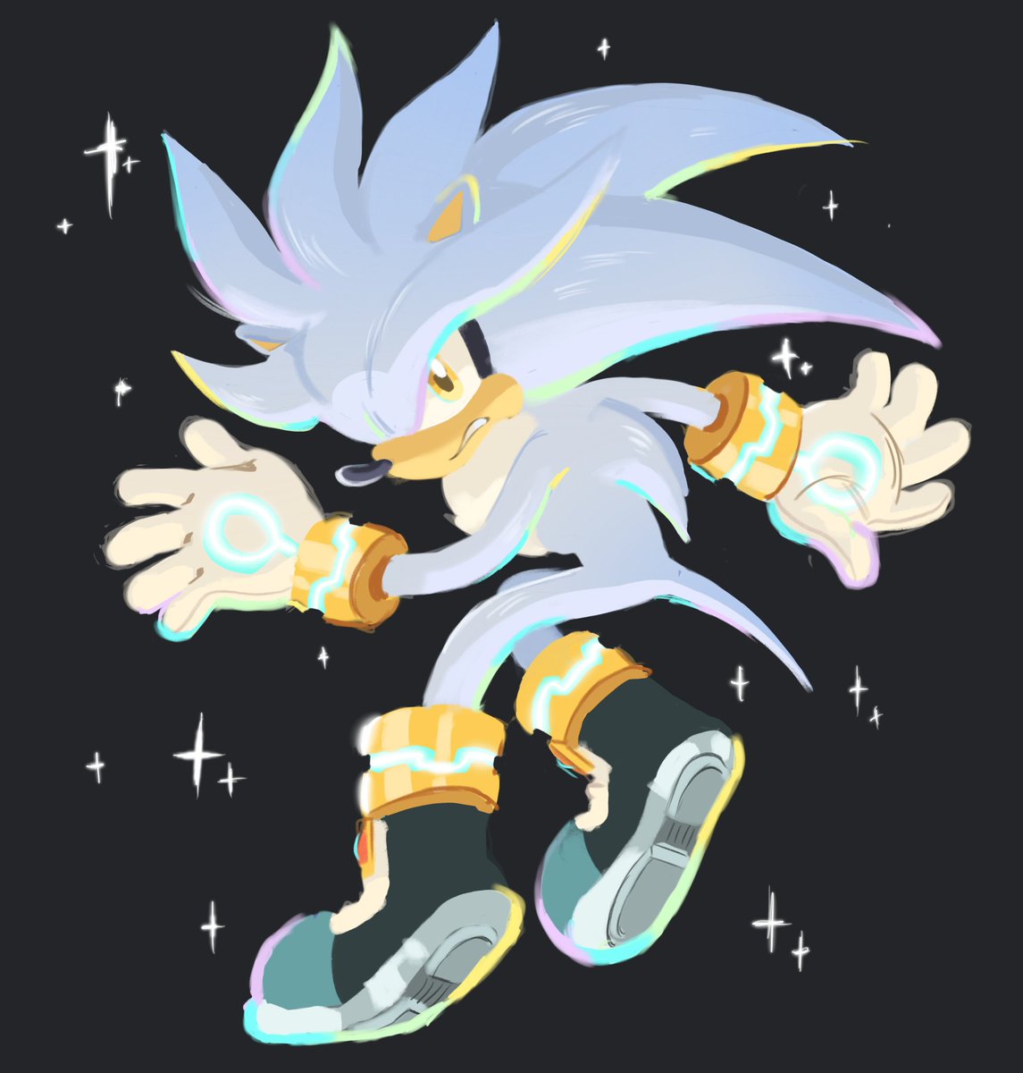 QKora01's tweet photo. Quick Silver study
#SilverTheHedgehog https://t.co/yTej2hpVwt