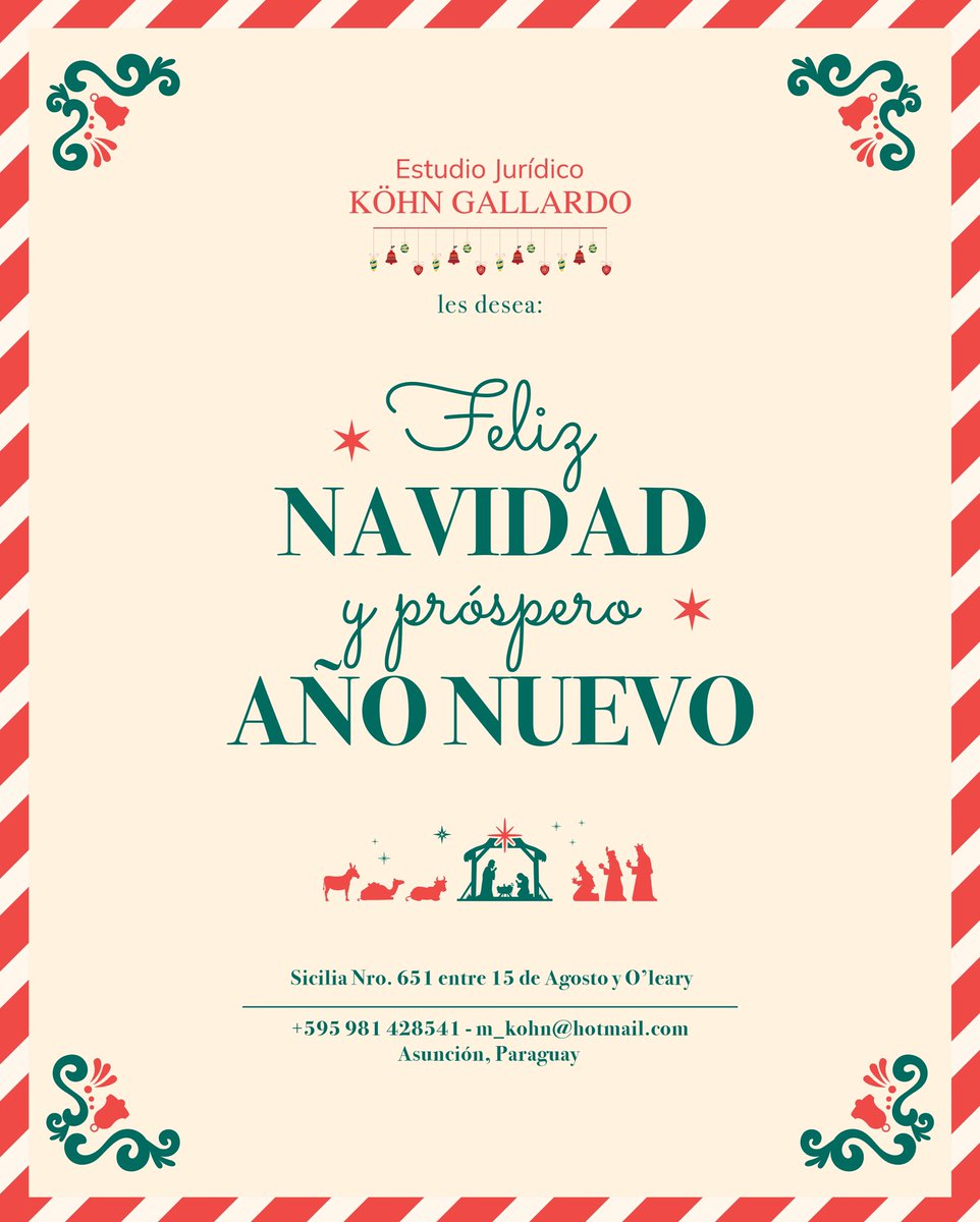 mkohnpy's tweet image. Muchas gracias a todos/as, quienes nos confiaron y acompañaron en la solución de sus conflictos en este año 2024. Que estas fiestas de Navidad y Año Nuevo nos encuentren con paz y prosperidad. Salud 🥂