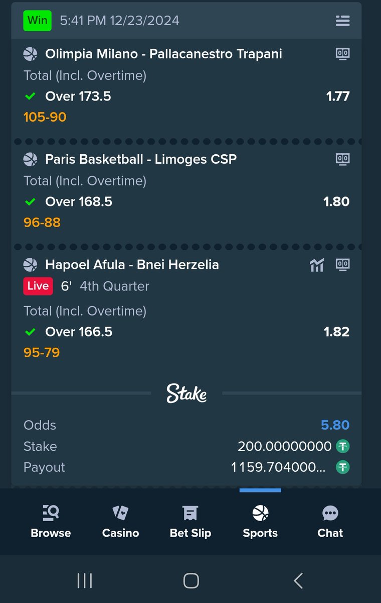 Today game on stake won✅✅✅✅✅✅✅✅
1k$ in the bag 🥂🥂🥂

Register now and join us now if you don't have an account yet. 

Register now: stake.com/?c=eZO7BN74
Promo code: BOM
