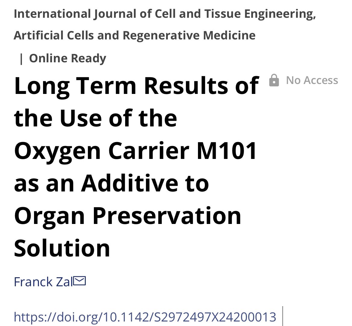 48 month follow-up of patients who received a kidney preserved with or without HEMO2life. Data revealed a high survival rate with HEMO2life 98.3% against 86% for the control (SoC). Furthermore no belatacept was used for HEMO2life against 11% on the control group. #transplantation