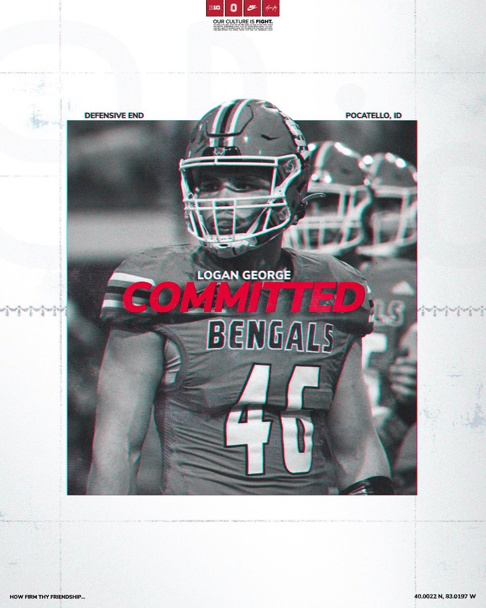 Logan George (@logangeorge46) on Twitter photo Thankful to announce my commitment to The Ohio State University. I’m looking forward to what the future has in store ☝️💛
#GoBucks <a href="/R2X_Rushmen1/">Larry A. Johnson</a> Thankful to announce my commitment to The Ohio State University. I’m looking forward to what the future has in store ☝️💛
#GoBucks <a href="/R2X_Rushmen1/">Larry A. Johnson</a>