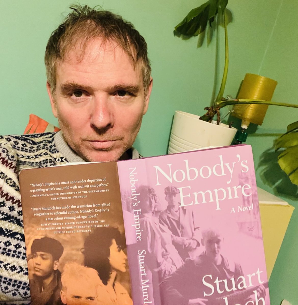 stuart murdoch (@nee_massey) on Twitter photo Just got the North American edition of Nobody’s Empire through, I’m very happy with the job they did with The design.❤️Thank you <a href="/HarperViaBooks/">HarperVia</a> Just got the North American edition of Nobody’s Empire through, I’m very happy with the job they did with The design.❤️Thank you <a href="/HarperViaBooks/">HarperVia</a>