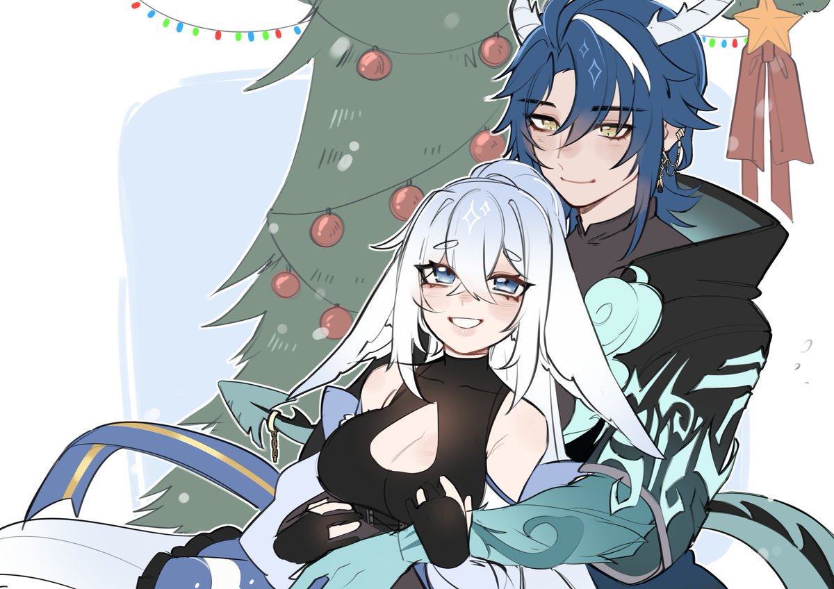 Happy Holidays~🎄I hope you all are surrounded by loved ones this season.

🎨: <a href="/rayrie_/">Rayrie🐰🩹</a>