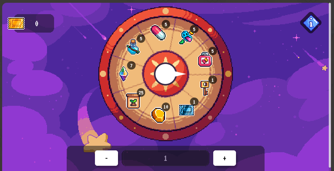 I decided to convert my tokens to gold tickets for the "Wheel of Fortune",

it was a bad idea...

don't copy my mistakes and save your tokens😅
