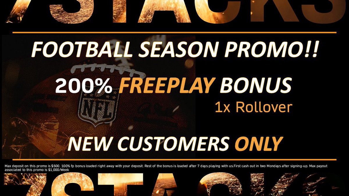 🚨NEW CUSTOMERS!!

⚡️200% FREEPLAY BONUS 1x ROLLOVER⚡️🔥🔥

DM us now to get your account!!
#GamblingX