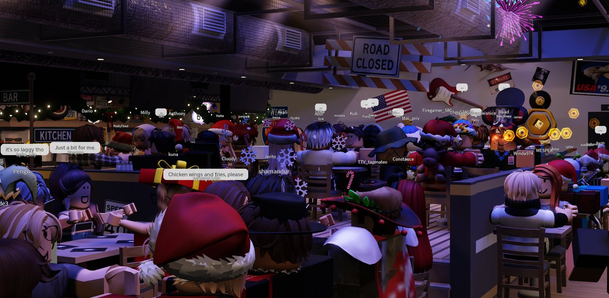 route68rbx's tweet photo. 🍸 This evening, we were thrilled to host the Bloxstreet Corporation Christmas Party!

A night full of holiday cheer, great company and festive fun awaits. Let's celebrate this season in style. 🎄 https://t.co/hZTOLGgCJg