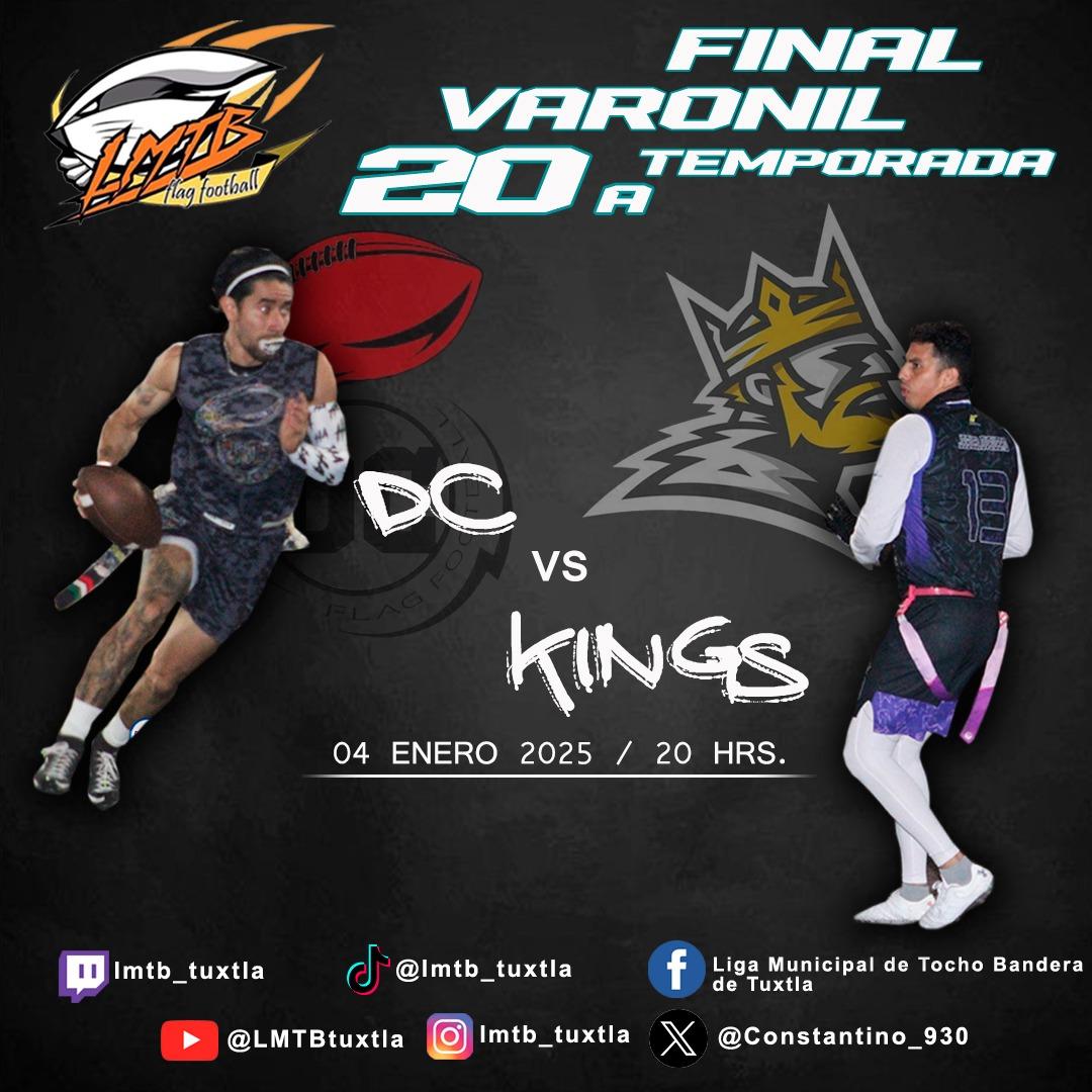 Constantino_930's tweet photo. Los esperamos a la gran final Varonil Dc vs Kings
#LMTB #SLMV ##flagfootball #footballflag #tochobandera #tochitobandera #tocho #cañahueca ##deporte #sports #tocholavida #tochoislife #tochovaronil https://t.co/OC4lCaBiWK