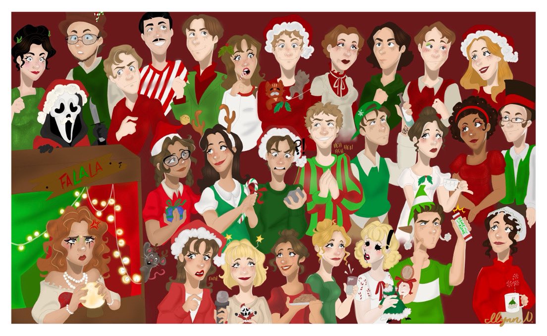 Happy Holidays to all of you crazy Majestic fans! 🎄This year was packed with memorable characters, but they wouldn't exist without our loyal audiences! ❤️See if you can find your favorites in the picture.

Artwork by our superfan Ilynn🎨

#majesticaf