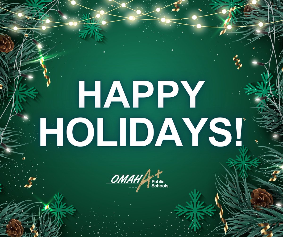 Wishing you a joyful holiday season from everyone at Omaha Public Schools!