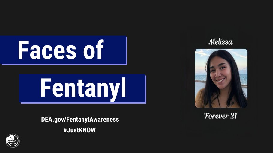 DEAMIAMIDiv's tweet image. #DYK according to the CDC, the leading cause of death for people ages 18–45 in the US is drug poisoning &amp;amp; overdose? Join DEA’s efforts to remember the lives lost from fentanyl poisoning by submitting a photo of a loved one lost to fentanyl  #JustKNOW

dea.gov/FentanylAwaren…