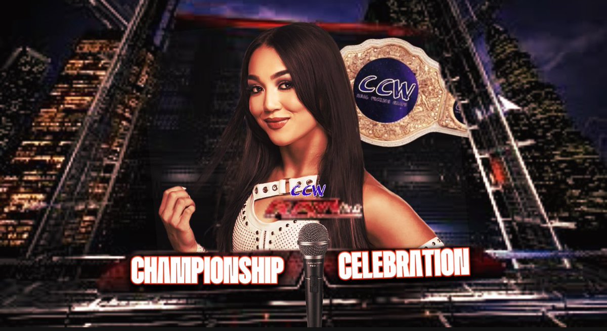 CCWEfed_'s tweet photo. To kick us off,
Roxanne Perez ⭐️ (@shiraiskys ) Title Celebration !!!! https://t.co/J7YMnfgd4n
