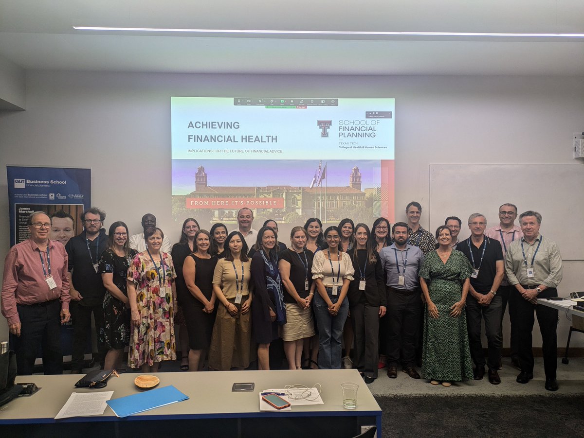 Dr. Sarah Asebedo, CFP® delivered the keynote address on Achieving Financial Health - the Interrelationship of Financial, Mental, and Physical Health at the Academy of Financial Services Australia and New Zealand Chapter.