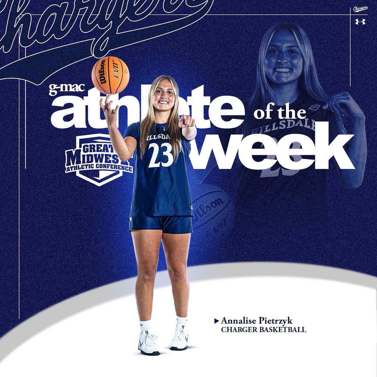 Congratulations to Annaliese Pietrzyk, on earning G-MAC Athlete of the Week! ⚡️