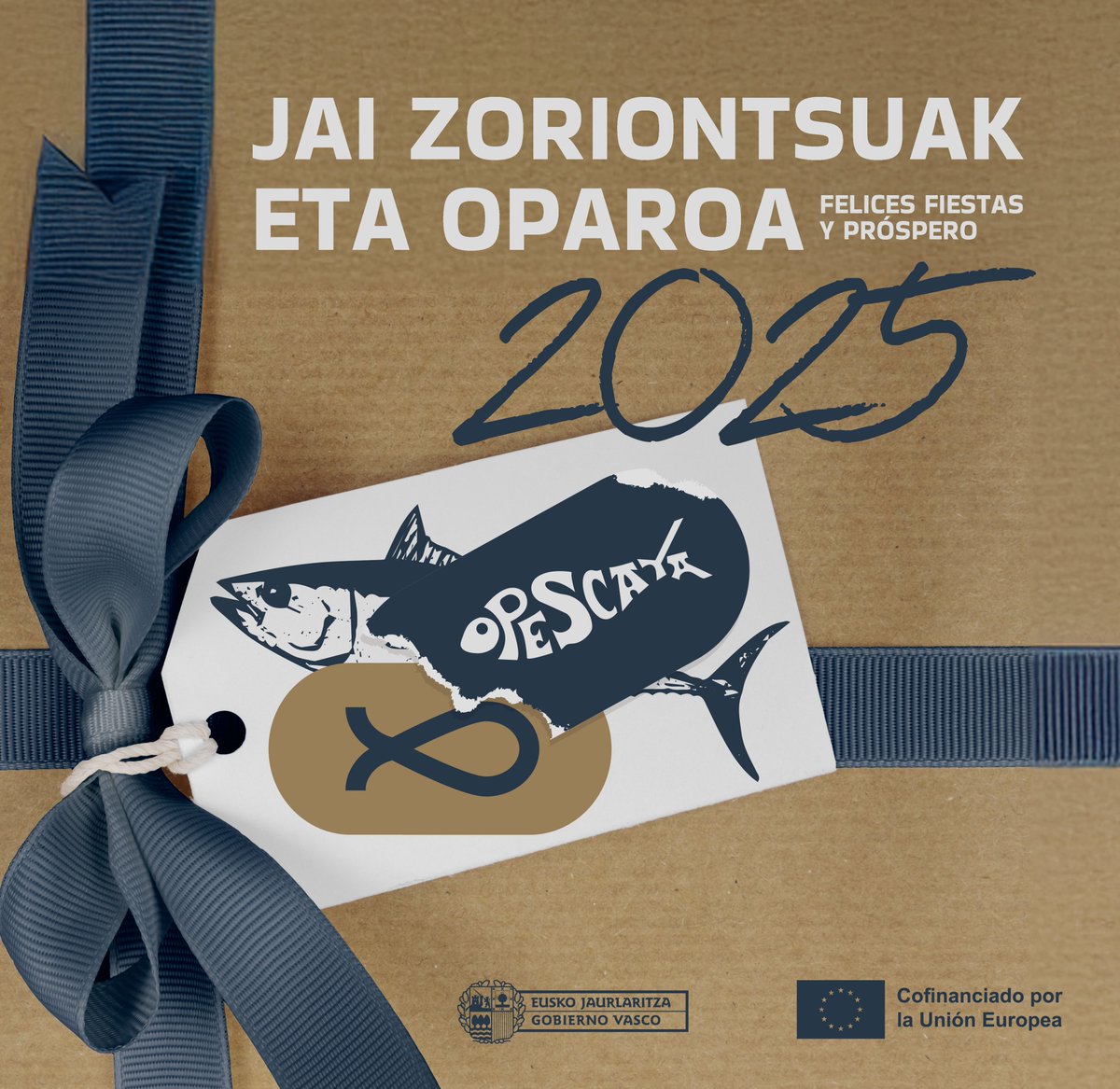 Eguberri on Opescayaren partetik!
Jai hauetan, arrantzaren eta itsasoko produkturik onenen aldeko apustua egiten duten guztiei eskerrak eman nahi dizkiegu. Gabonetako espirituak bat egiten jarrai gaitzala, gure itsasoa eta bertako tradizioak zaintzen jarraitzeko.