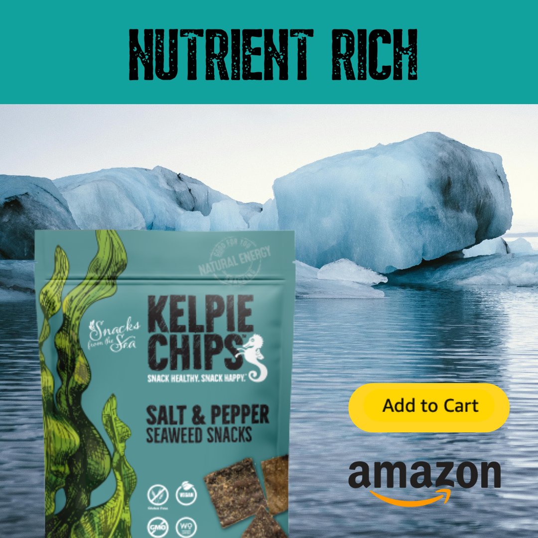kelpie_chips's tweet photo. Harvested sustainably from kelp farms, Kelpie chips provide a healthy snack that is eco-conscious and incredibly tasty.  Order now on Amazon!   https://t.co/opH7skx1zm

#kelpiechips #sustainable #brownkelp #seaweedsnack  #sugarkelp #EcoConscious #KelpieChips #SustainableSnacking https://t.co/oxi0ap6DI1
