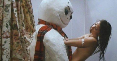 In the movie “Jack Frost” (1997), a man is killed and comes back to life as a snowman and then rapes a woman in a bathtub using his carrot. Yes, this is a real movie.