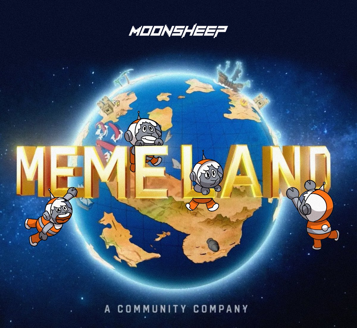 Moonsheep 🌙 (@moonsheepverse) on Twitter photo 🪐 Day 42 - Memeland
"They keep calling me a meme. Not sure what it means, is my entire life just a joke?"
Welcome @memeland to <a href="/moonsheepverse/">Moonsheep 🌙</a>!
Taking new recruits, interact below to save the lost Moonsheep. 🪐 Day 42 - Memeland
"They keep calling me a meme. Not sure what it means, is my entire life just a joke?"
Welcome @memeland to <a href="/moonsheepverse/">Moonsheep 🌙</a>!
Taking new recruits, interact below to save the lost Moonsheep.