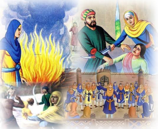 10 ਪੋਹ (24 ਦਸੰਬਰ) ਸ਼ਹੀਦ ਸਿੰਘਾਂ ਦੀਆਂ ਦੇਹਾ ਦਾ ਸੰਸਕਾਰ ਅਤੇ ਸ਼ਹਾਦਤ ਬੀਬੀ ਹਰਸ਼ਰਨ ਕੌਰ ਜੀ 🙏
